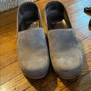 Dansko Brenna Clog - Gray Charcoal Slip-On Clogs
